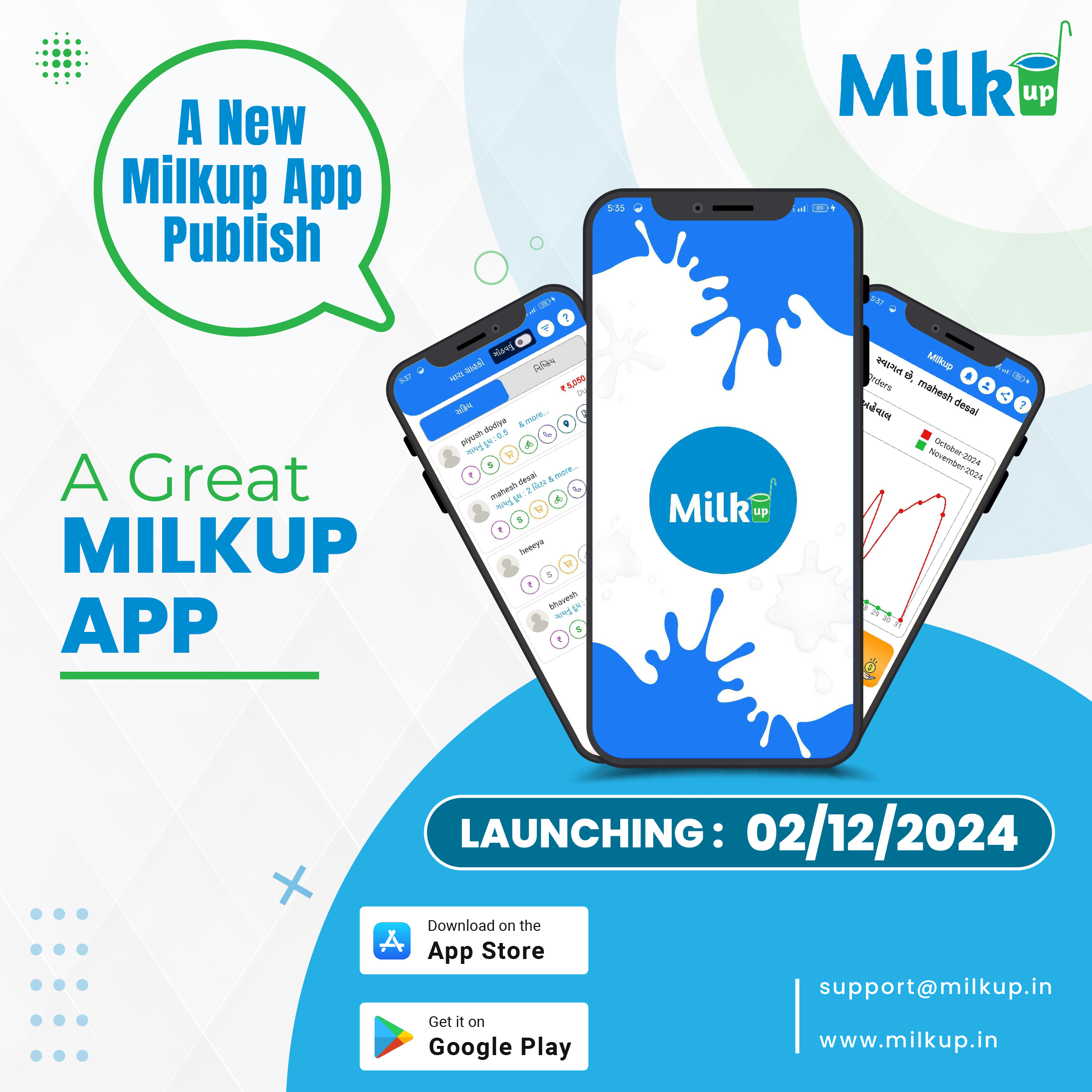 Exciting News: Milkup Application is Luanching!