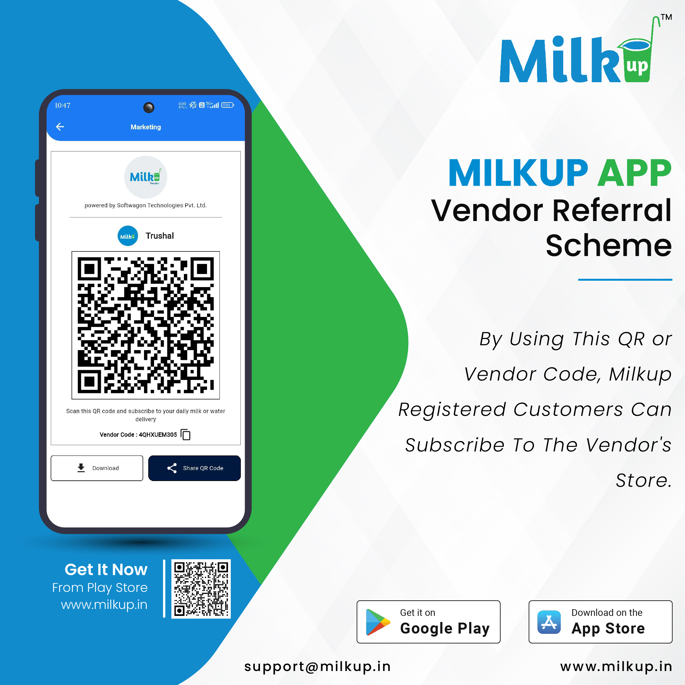 Vendor Referral Scheme Feature