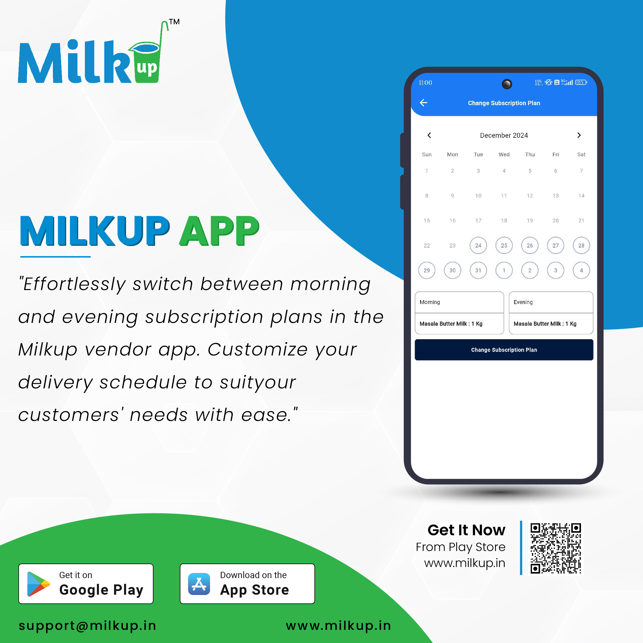 How to Change the Subscription Plan in Milkup Vendor Application?