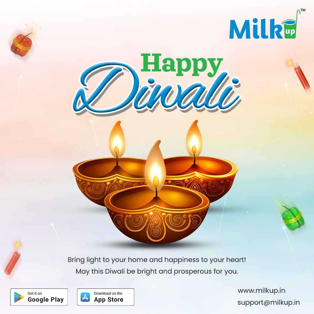 This Diwali, bring brightness, prosperity, and digital convenience to your dairy business!