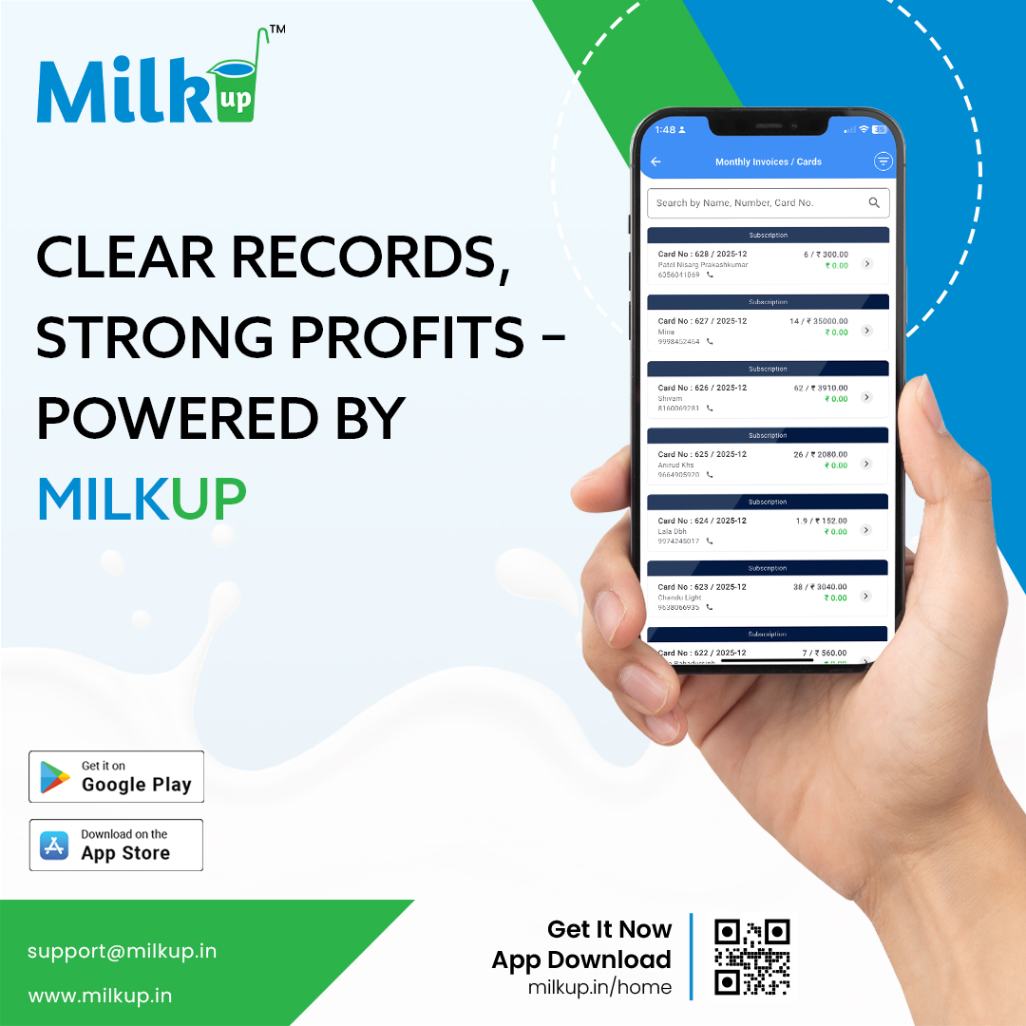 Clear Records, Strong Profits – Powered by MilkUp