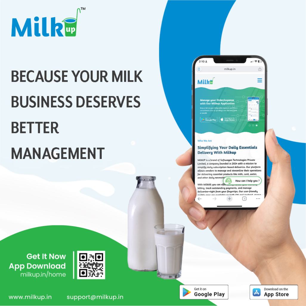 Because Your Milk Business Deserves Better Management