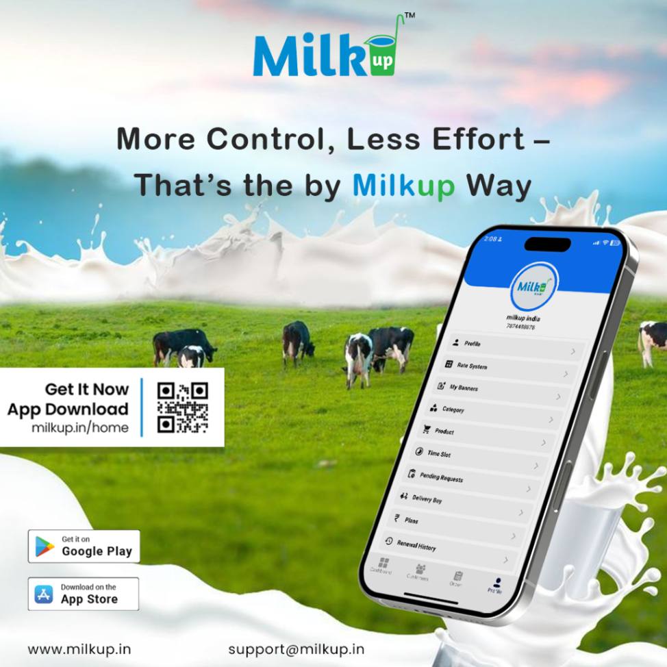 More Control, Less Effort – That’s the MilkUp Way.