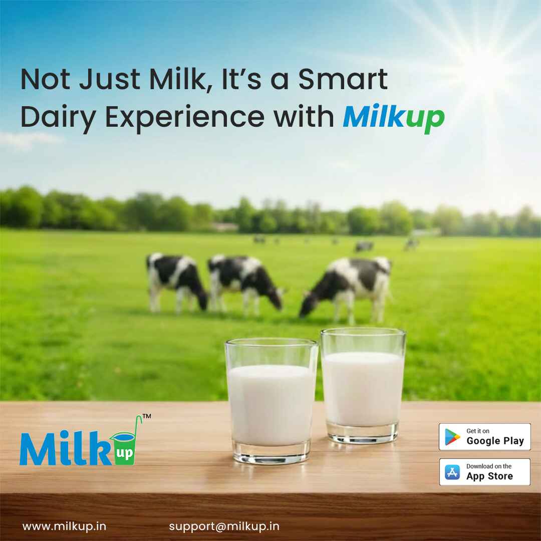 Not Just Milk — it’s a smart dairy experience with MilkUp