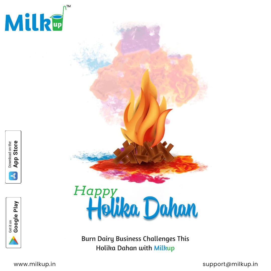Burn Dairy Business Challenges This Holika Dahan with MilkUp