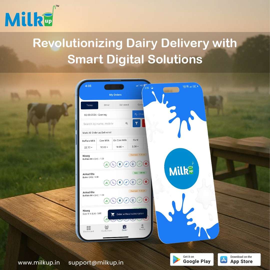 Revolutionizing Dairy Delivery with Smart Digital Solutions