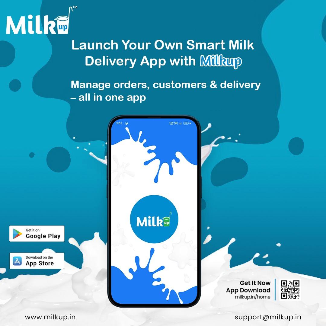 Launch Your Own Smart Milk Delivery App with MilkUp