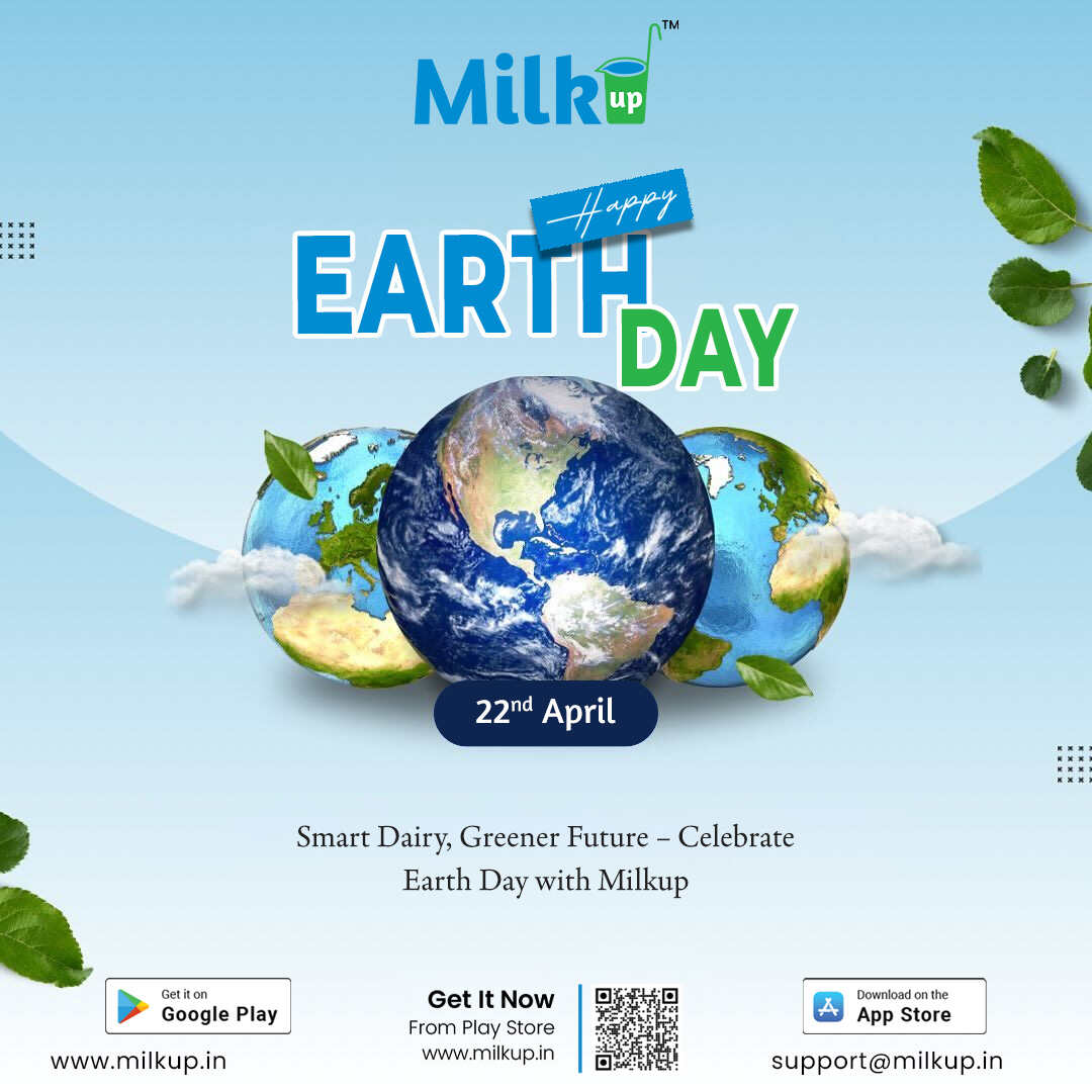 Smart Dairy, Greener Future – Celebrate Earth Day with MilkUp