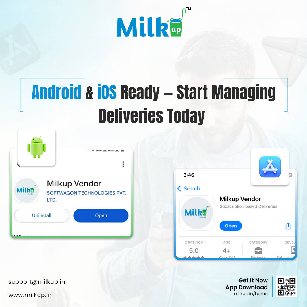Android & iOS software Ready Start Managing Deliveries Today