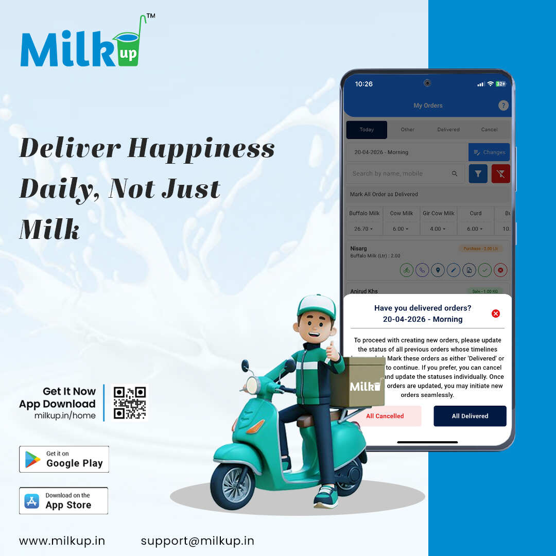 Deliver Happiness Daily Not Just Milk