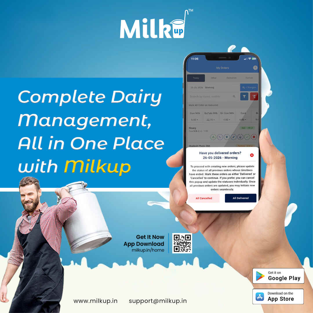 Complete Dairy Management, All in One Place with MilkUp