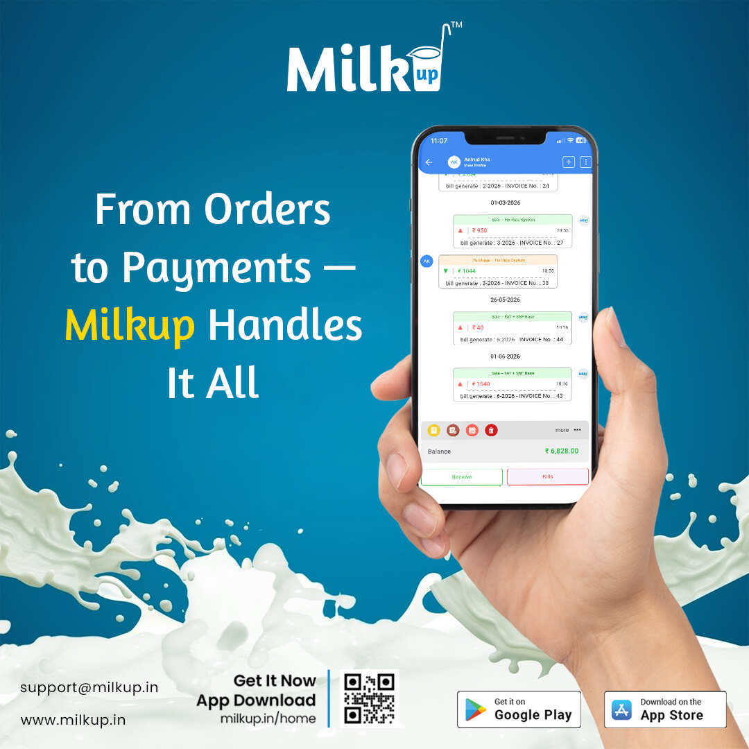 From Orders to Payments  MilkUp Handles It All