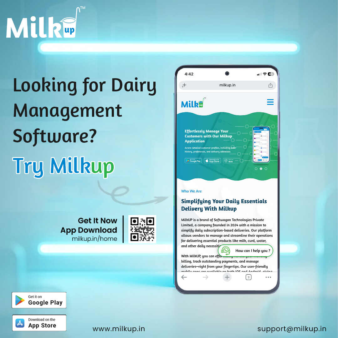 Looking for Dairy Management Software? Try MilkUp