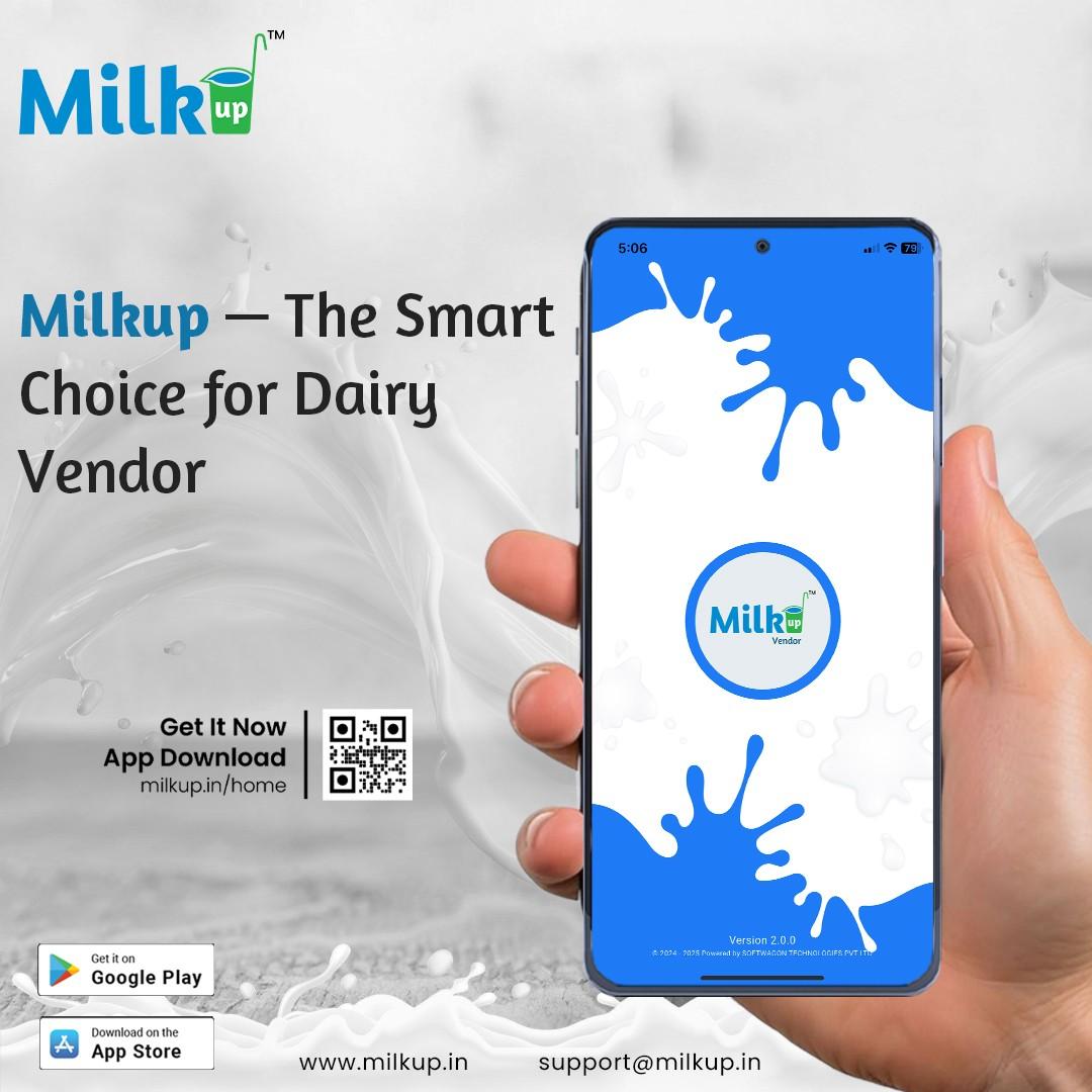 MilkUp The Smart Choice for Dairy Vendor