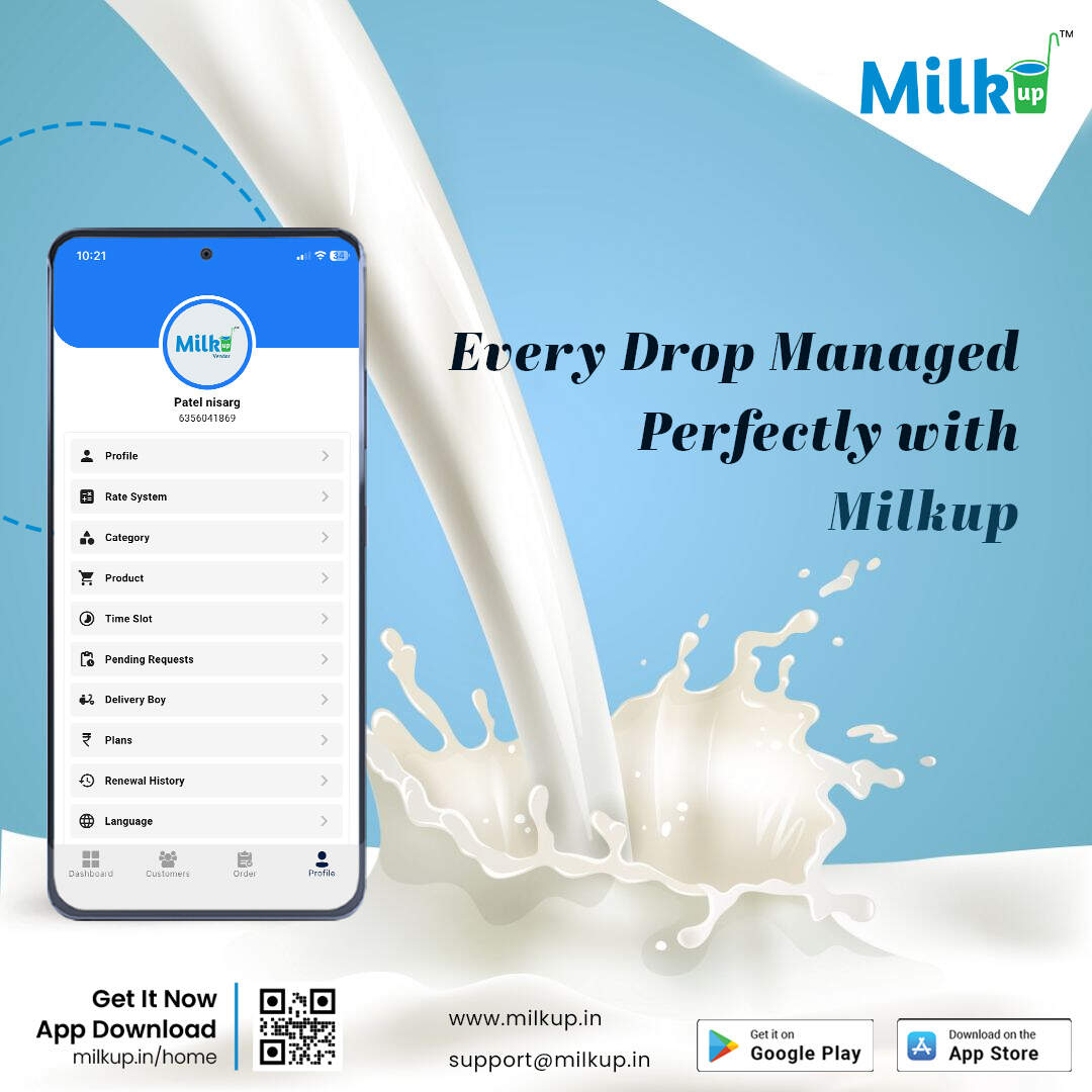 Every Drop Managed Perfectly with MilkUp
