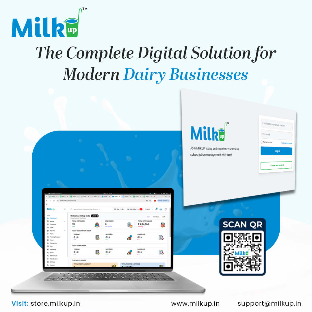 The Complete Digital Solution for Modern Dairy Businesses