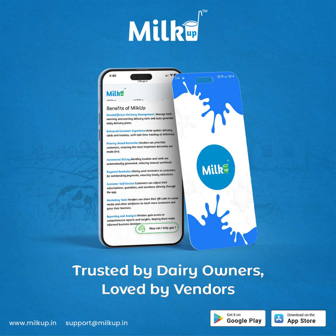 Trusted by Dairy Owners, Loved by Vendors